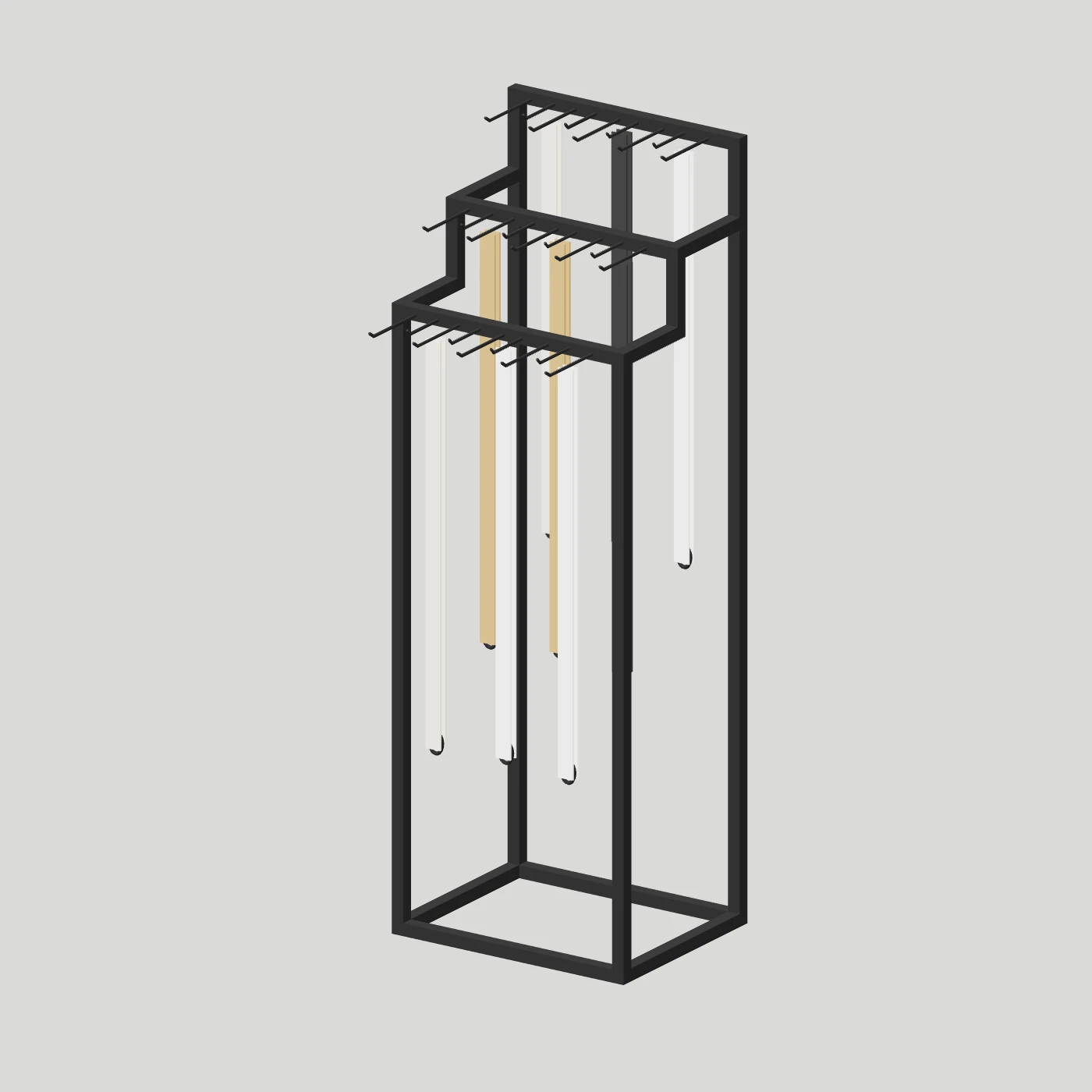 Stepped Belt & Accessory Stand · Compact