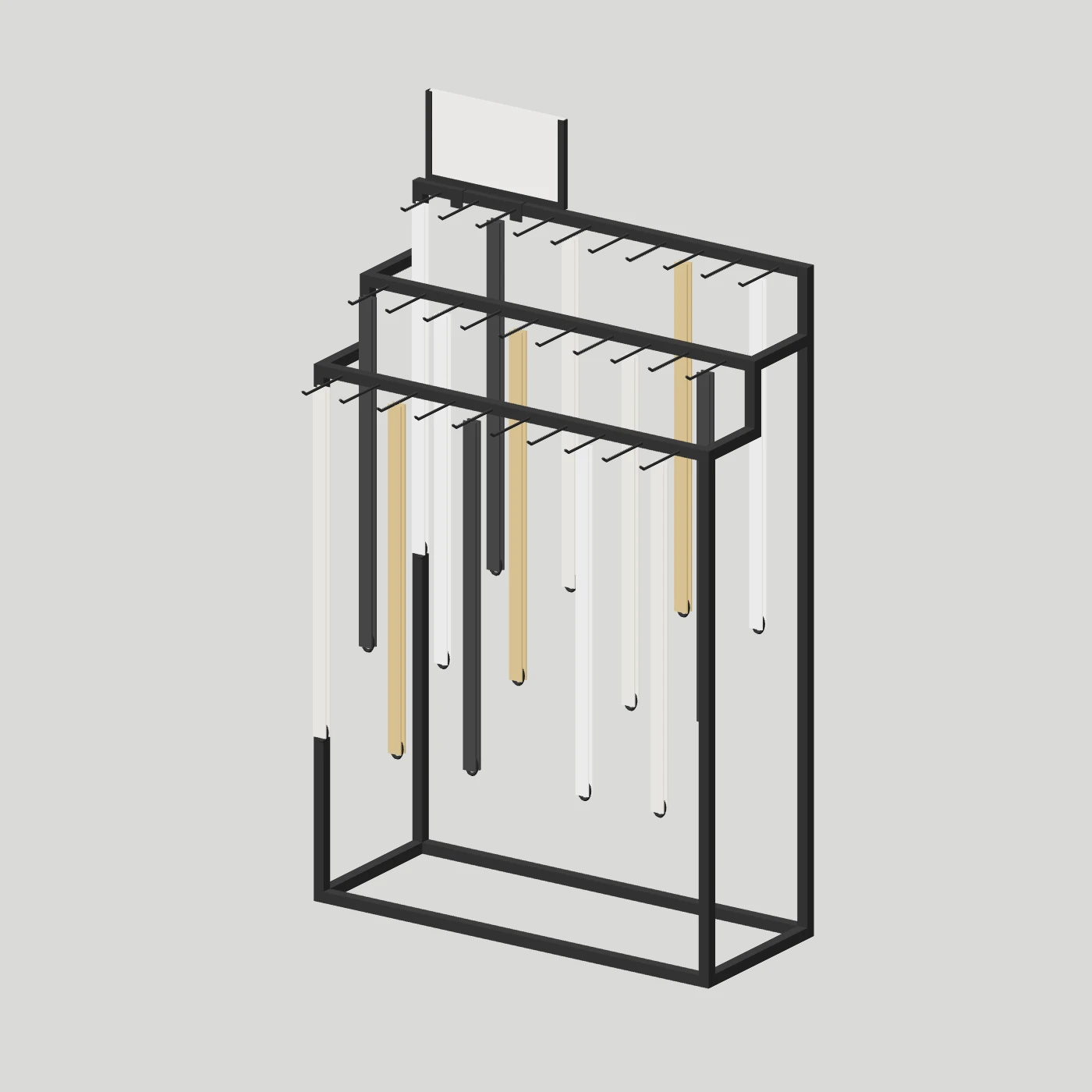 Stepped Belt & Accessory Stand · Wide