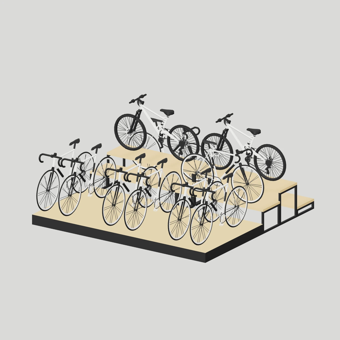 Bicycle Stage · Wide Composition — Selected bicycle collection