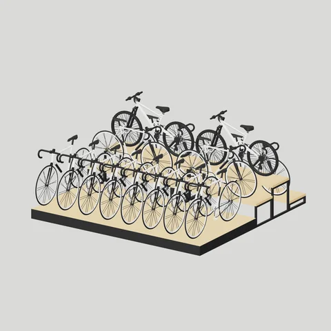 Bicycle Stage · Wide Composition