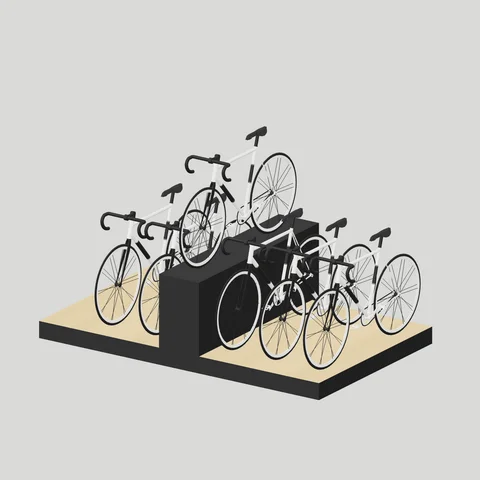 Box-Base Bicycle Stage