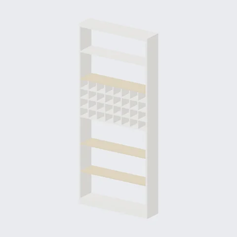 Cubby Display Wall