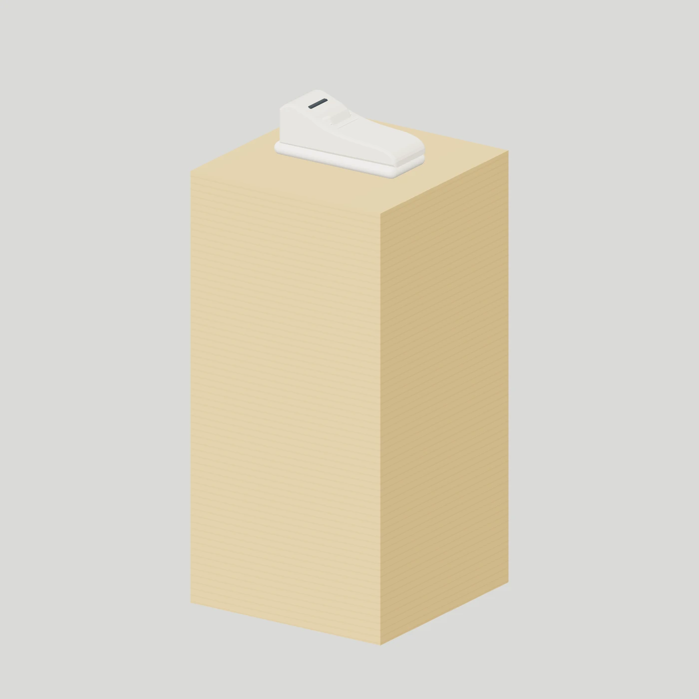 Cube Display Plinth · H800 — Footwear focus