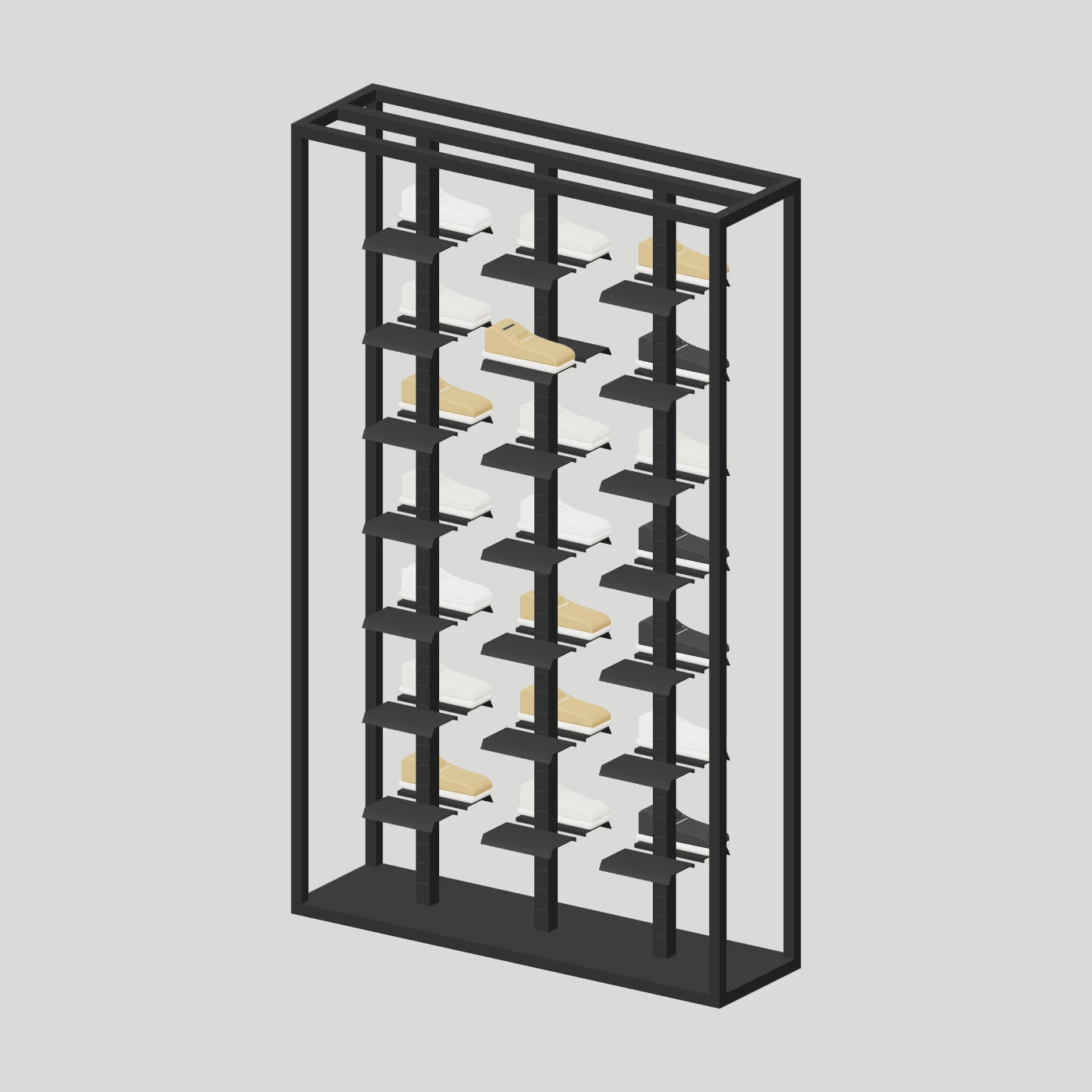 Deep-Frame Shoe Island — Footwear collection