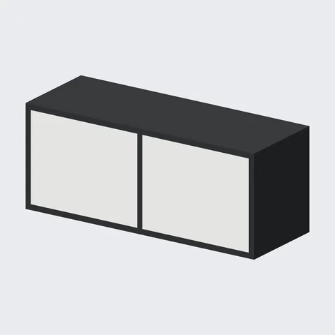 Two-Door Display Cabinet