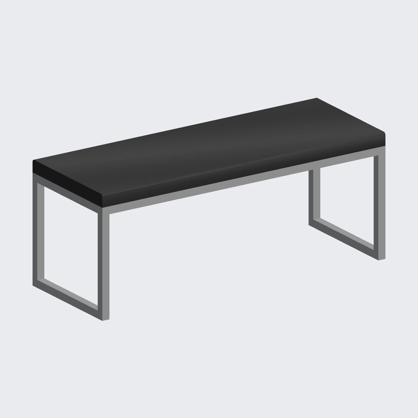 Display Bench · 1200 — alternate angle