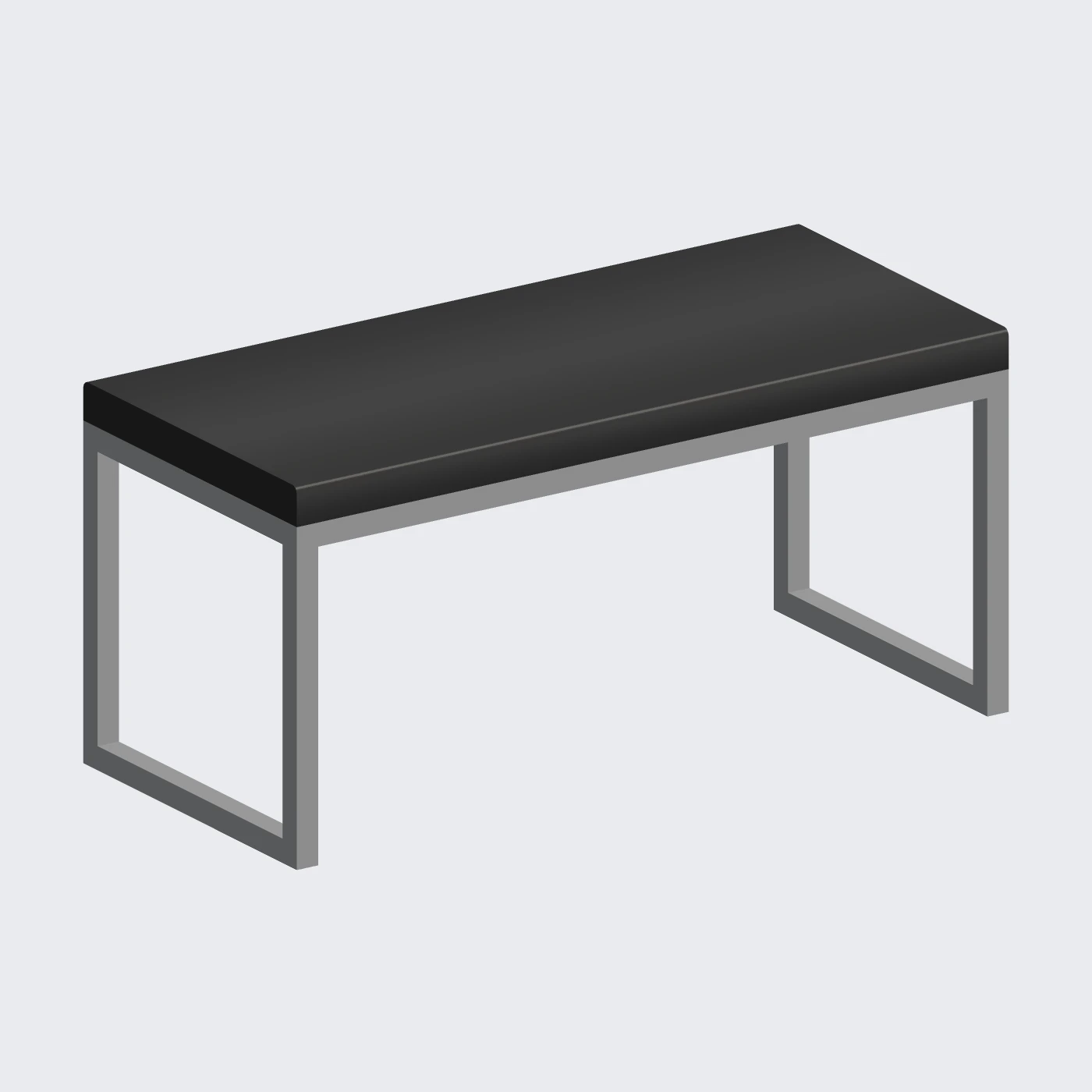 Display Bench · 1000 — alternate angle