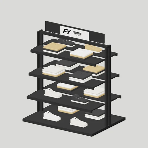 Double-Sided Shelf Gondola