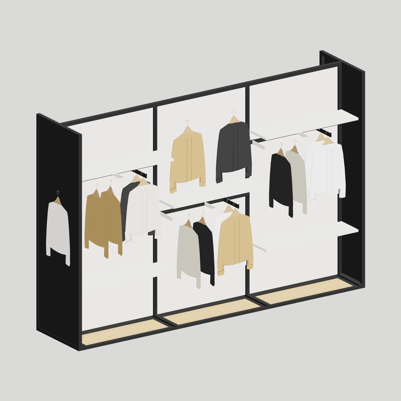 Panel Island with End Displays — alternate angle