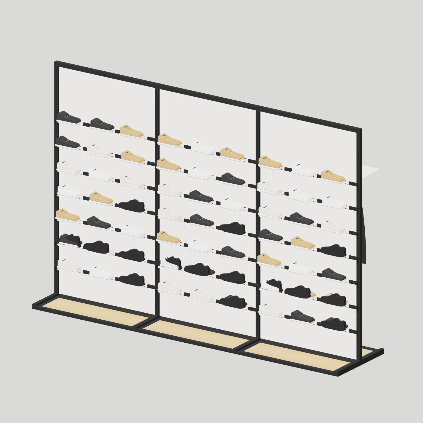 Panel Island · Footwear Arrangement
