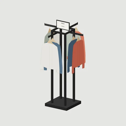 Four-Way Garment Stand