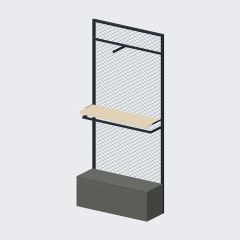 Mesh Storage Bay · 1070