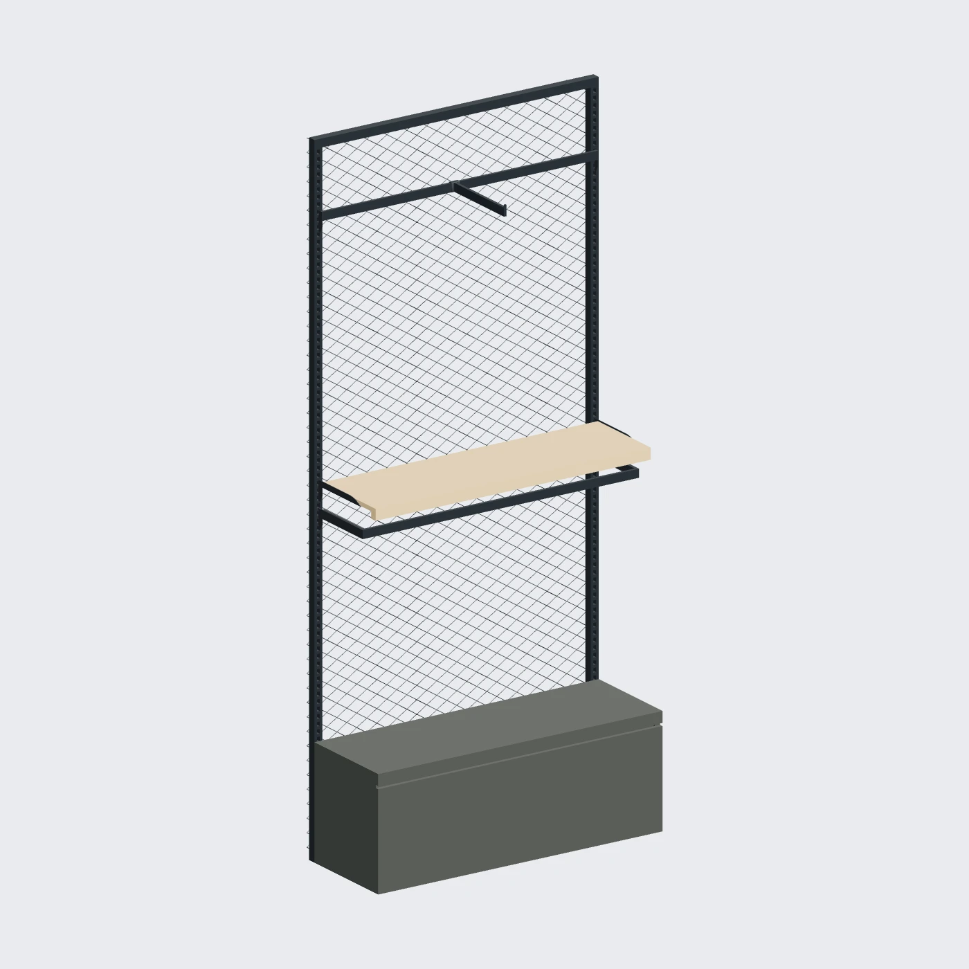 Mesh Storage Bay · 1070 — alternate angle