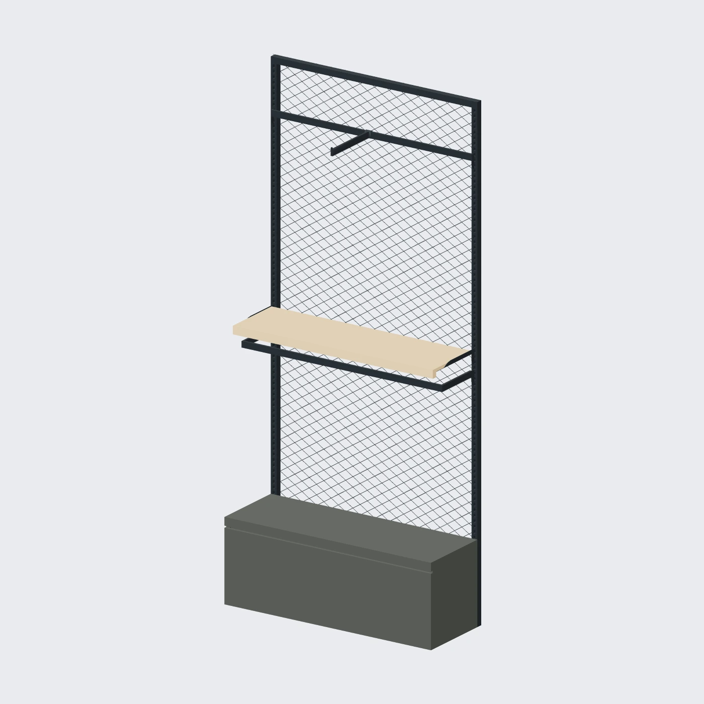Mesh Storage Bay · 1070