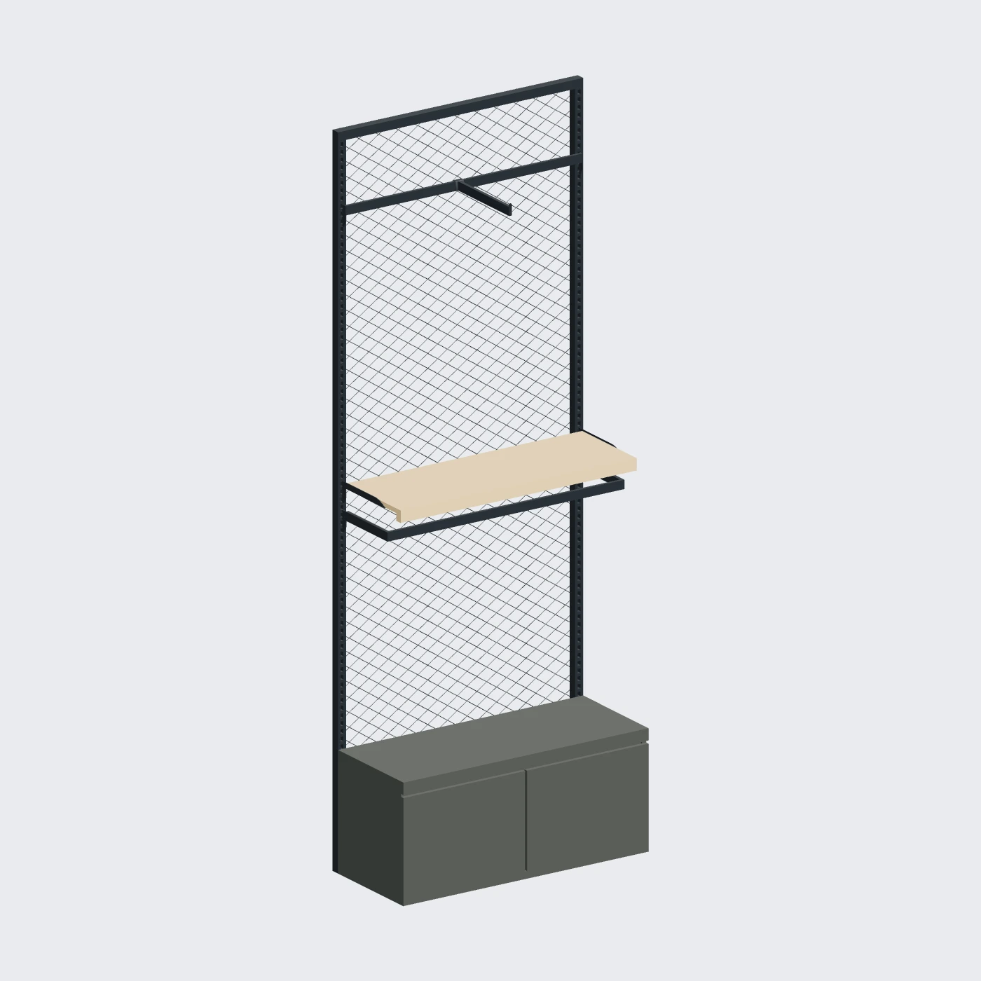 Mesh Storage Bay · 900 — alternate angle