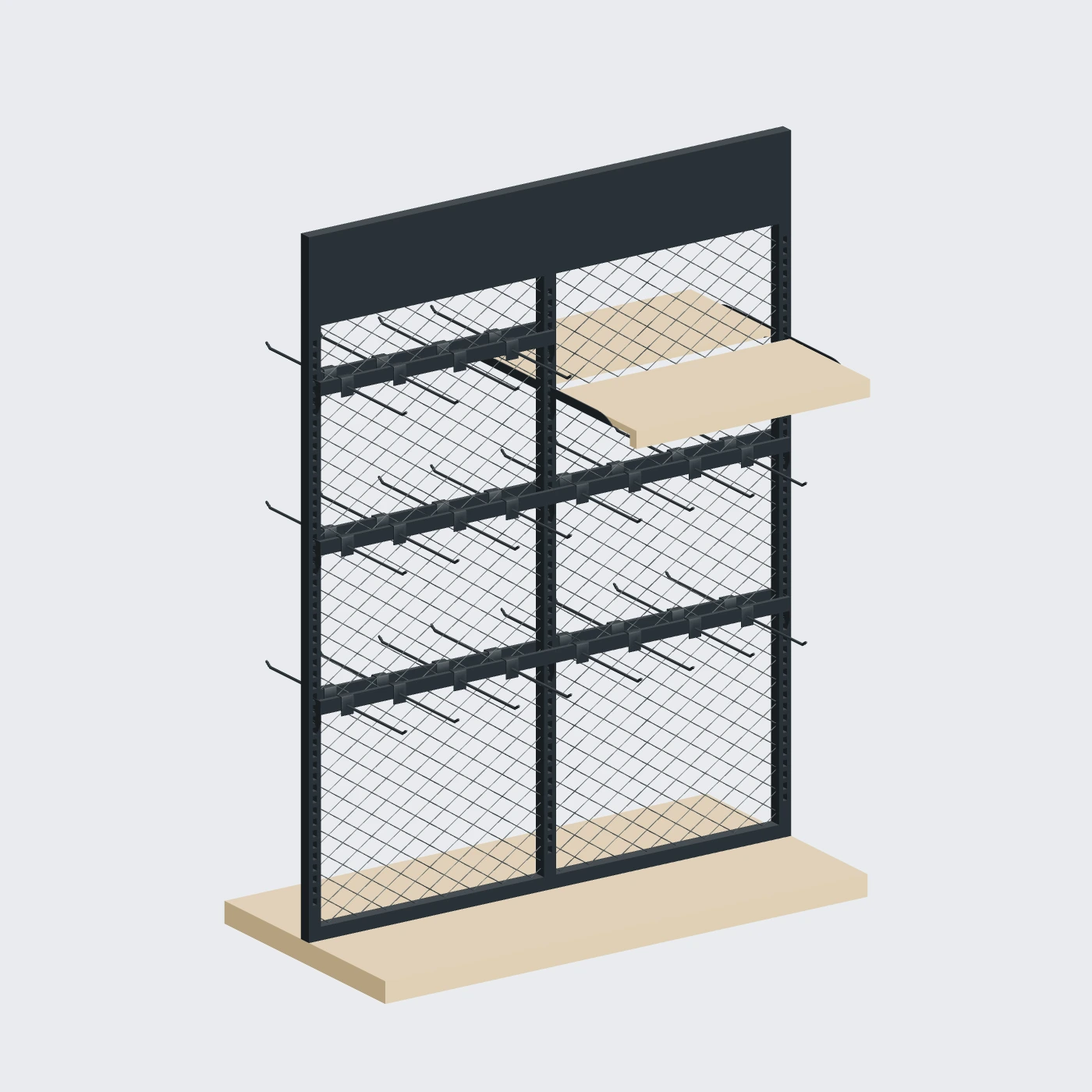 Mesh Accessory Island — alternate angle
