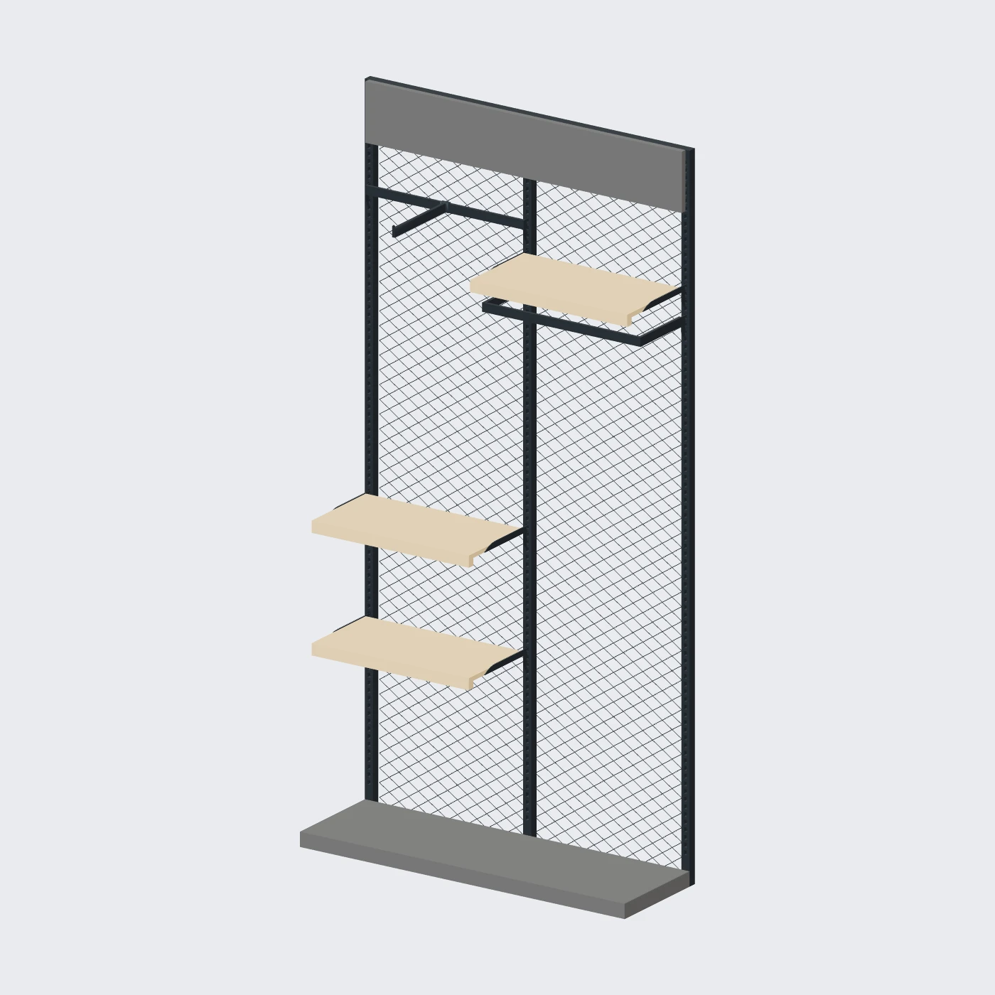 Mesh Wall Bay · 1200