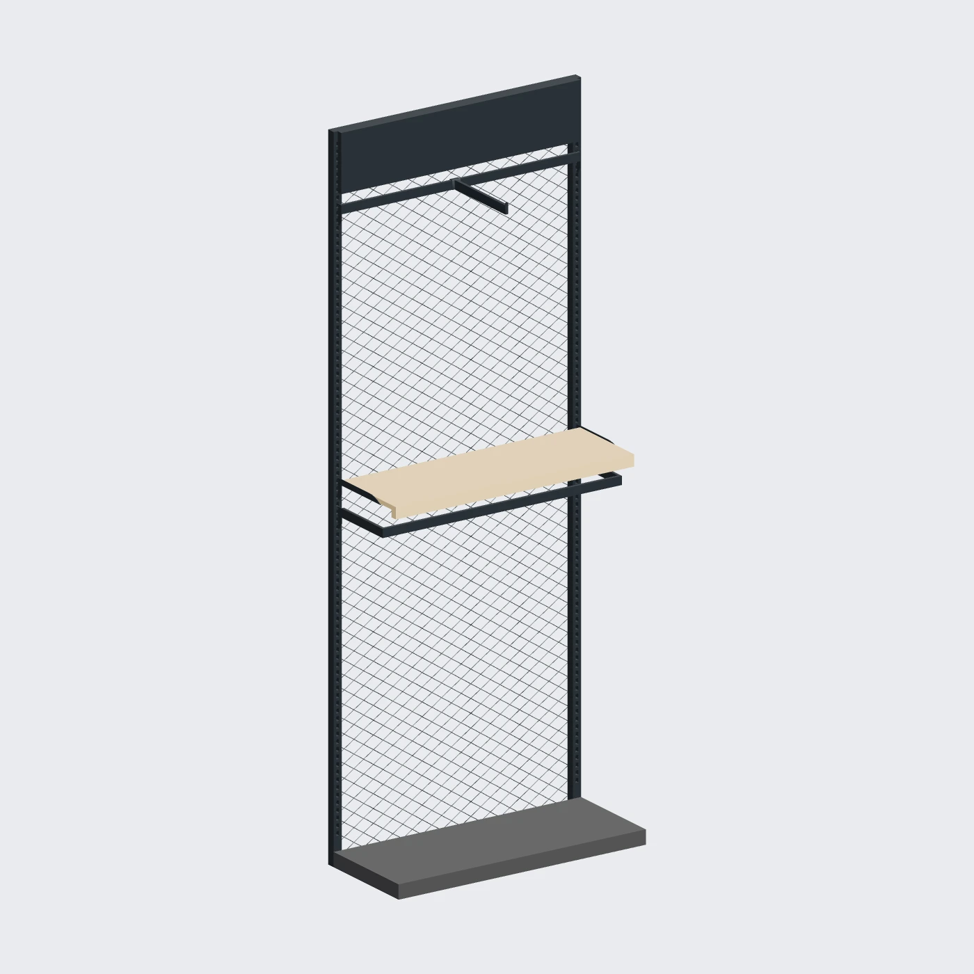 Mesh Wall Bay · 915 — alternate angle