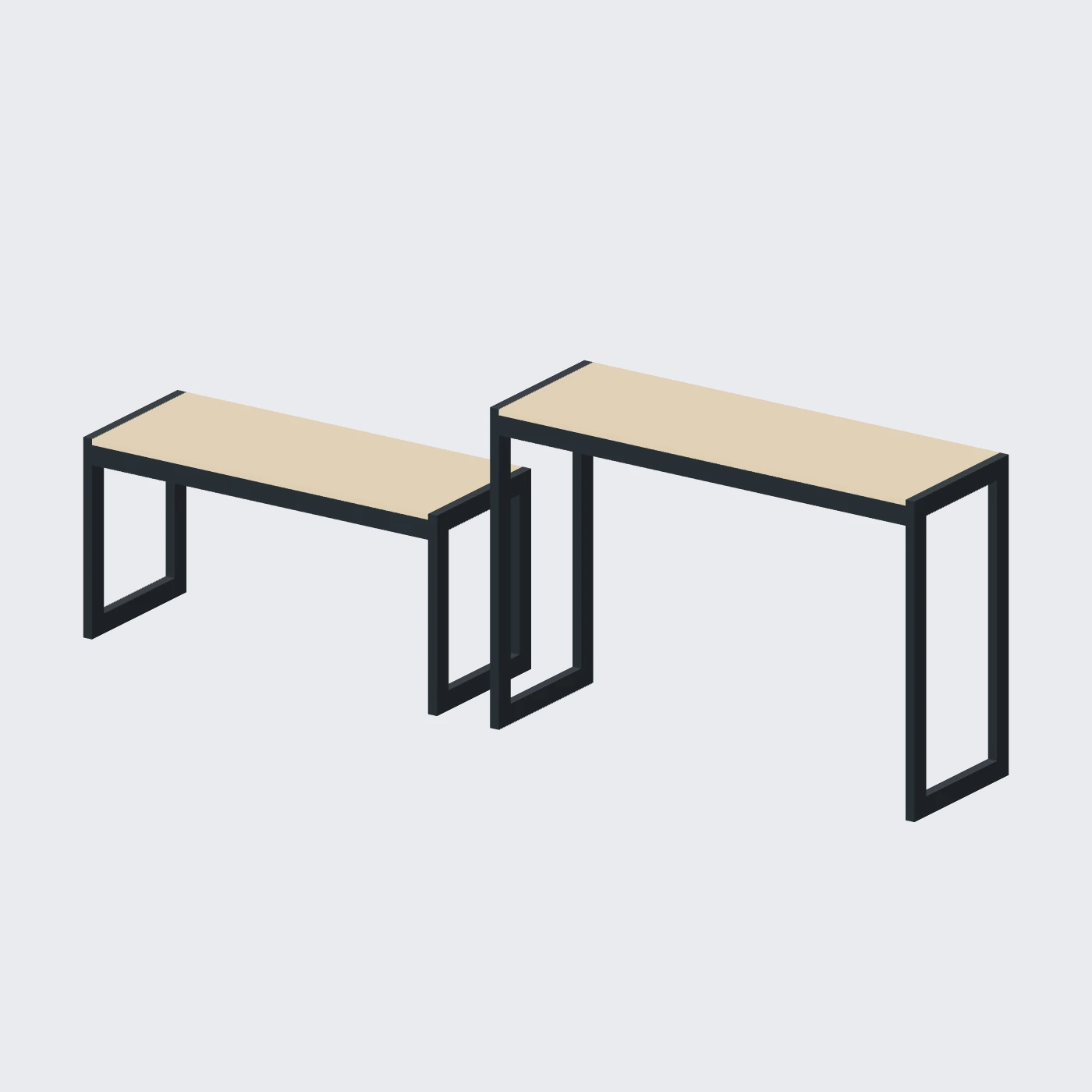 Narrow Nesting Tables