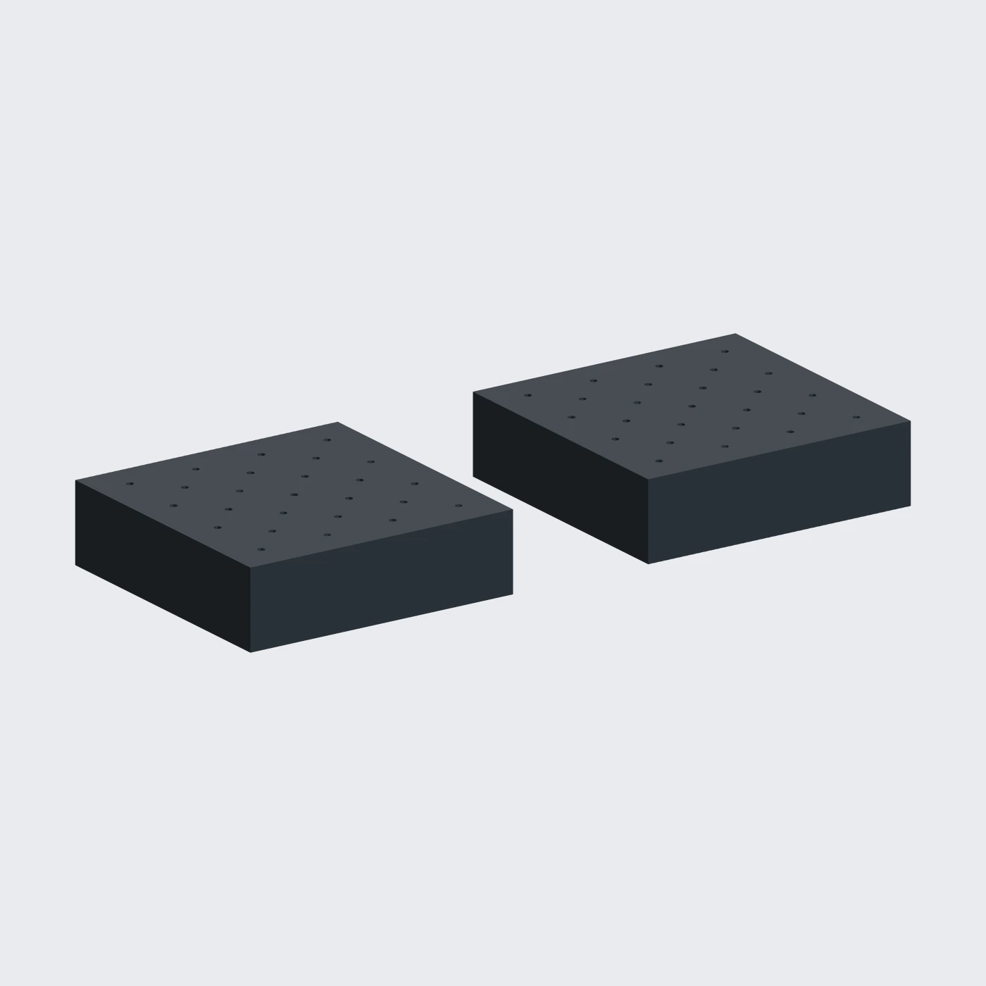 Perforated Mannequin Platform — alternate angle