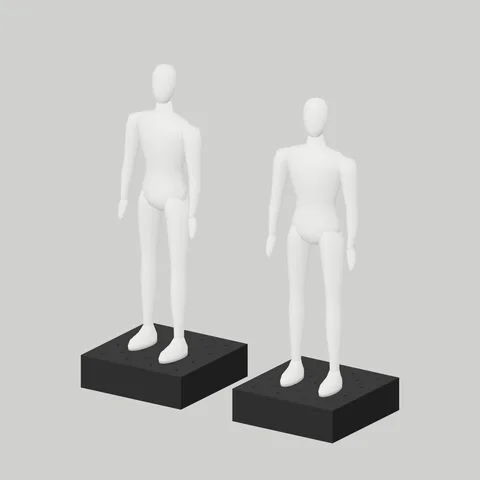 Perforated Mannequin Platform