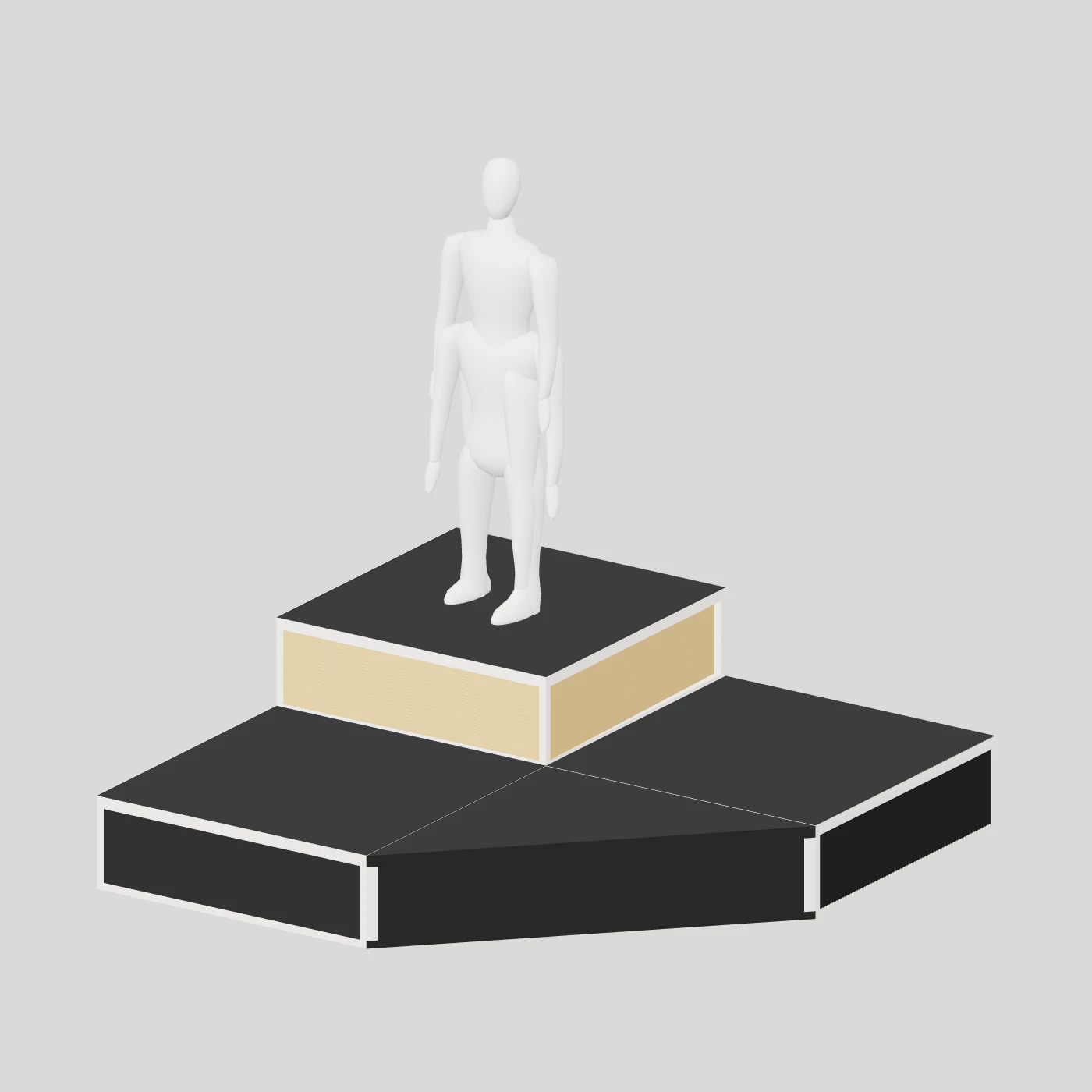 Polygonal Mannequin Stage