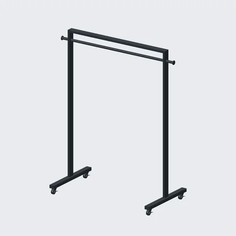 Garment Rail on Castors