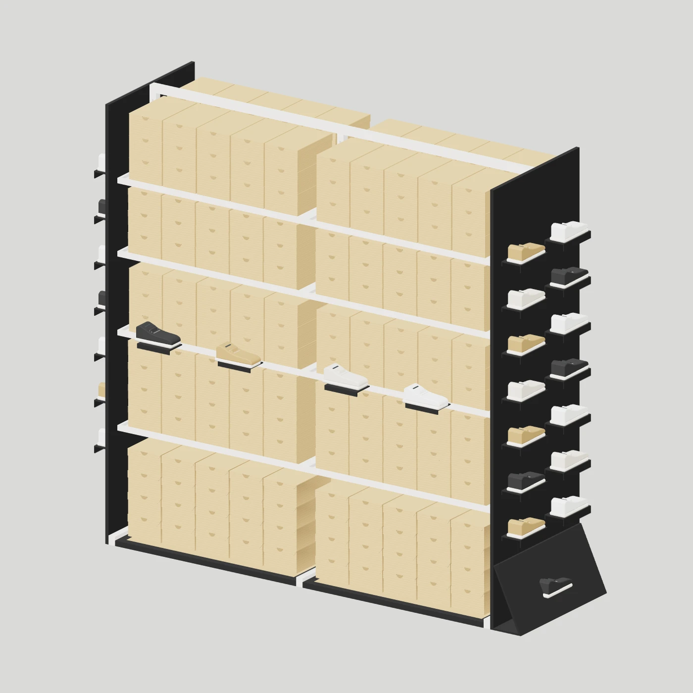 Shoe-Box Storage Island · Double Bay