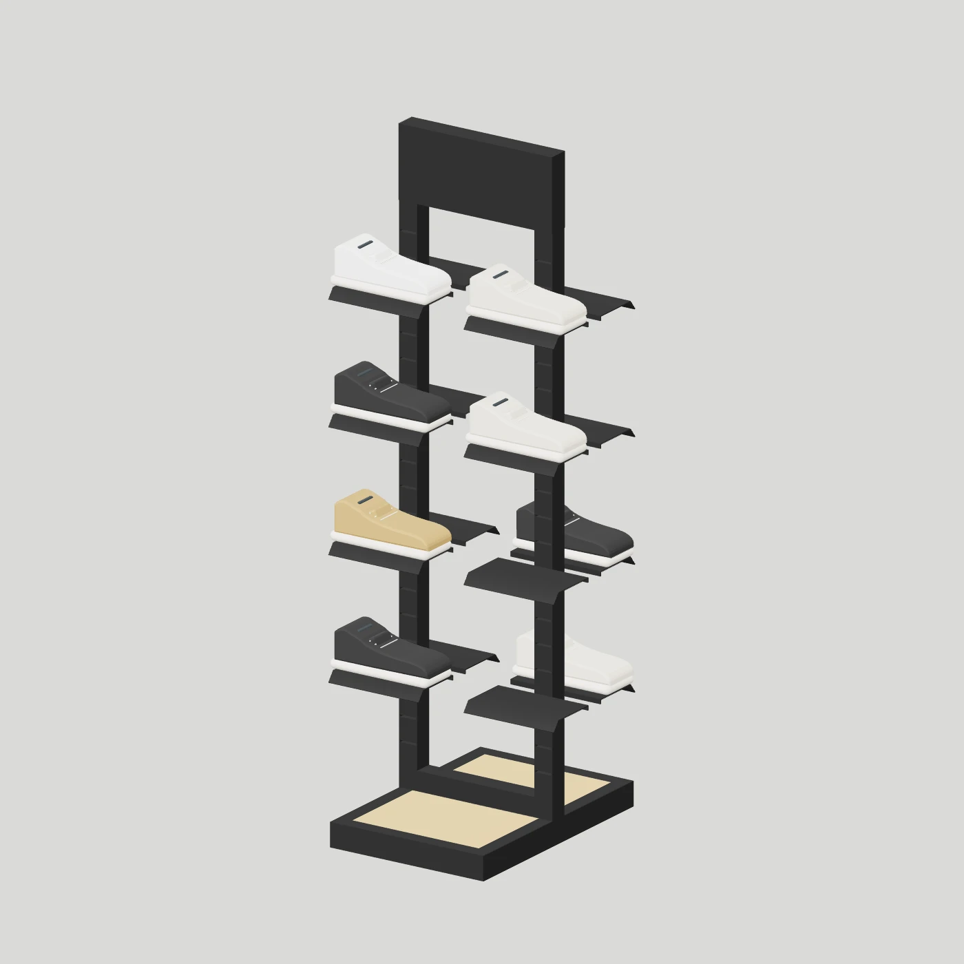 Double-Sided Shoe Island · 500 / H1350 — Footwear collection