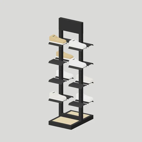 Double-Sided Shoe Island · 500 / H1350