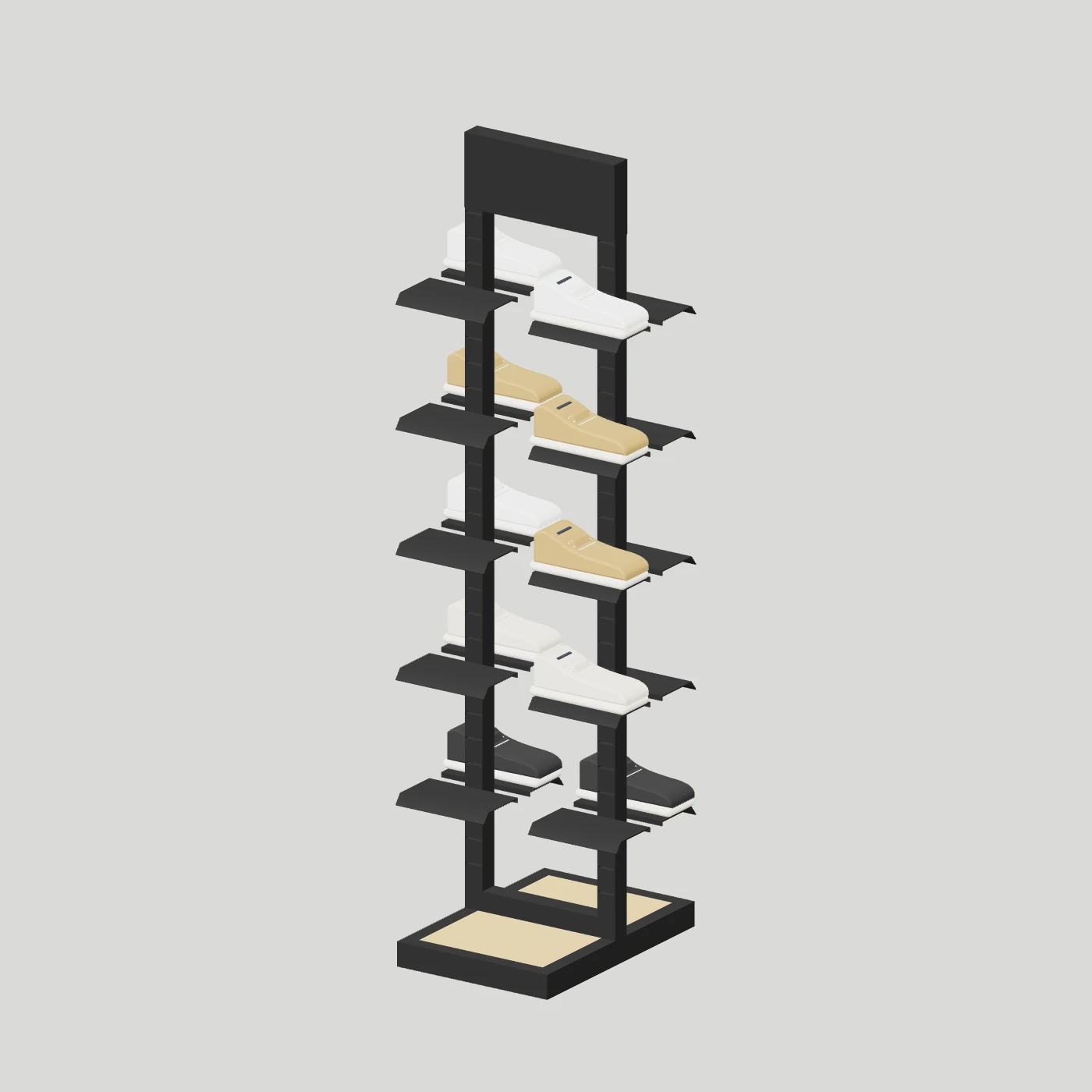 Double-Sided Shoe Island · 500 / H1600