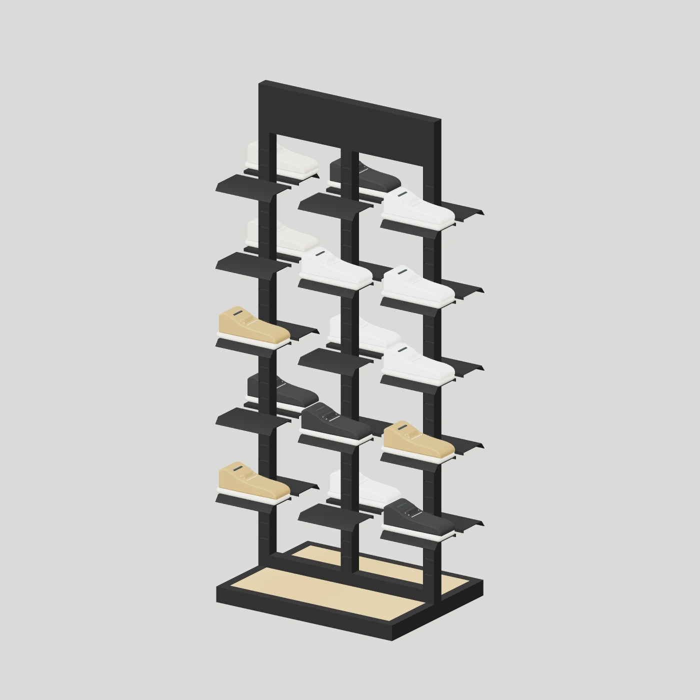 Double-Sided Shoe Island · 800 / H1600