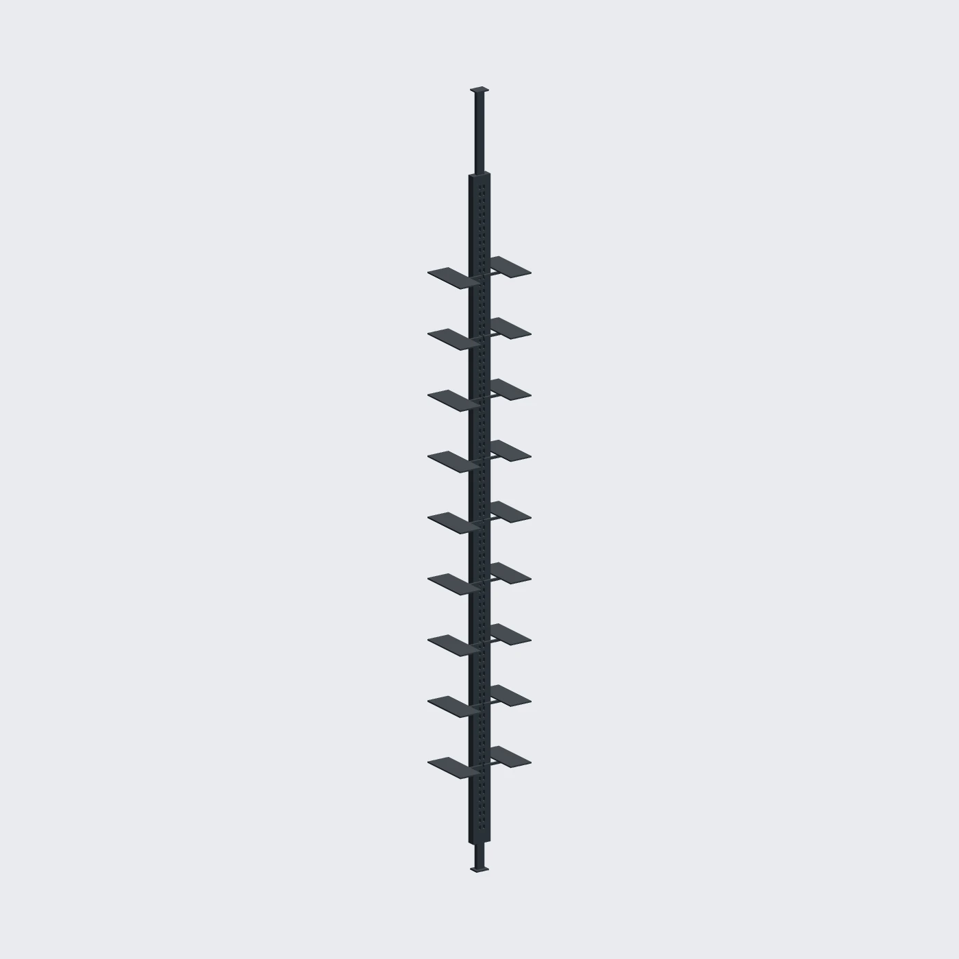 Floor-to-Ceiling Shoe Column — alternate angle