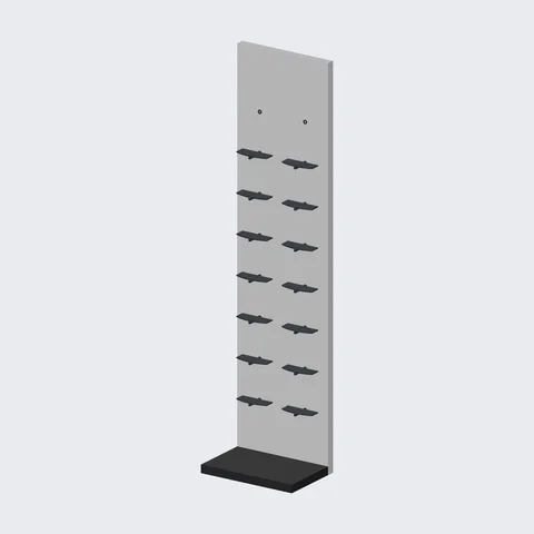 Shoe Display Wall · 600