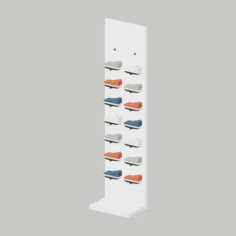 Shoe Display Wall · 600