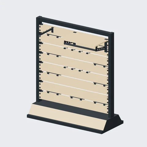 Slatwall Accessory Island