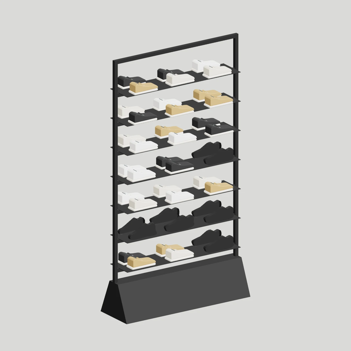 Slim Shoe-Shelf Island — alternate angle
