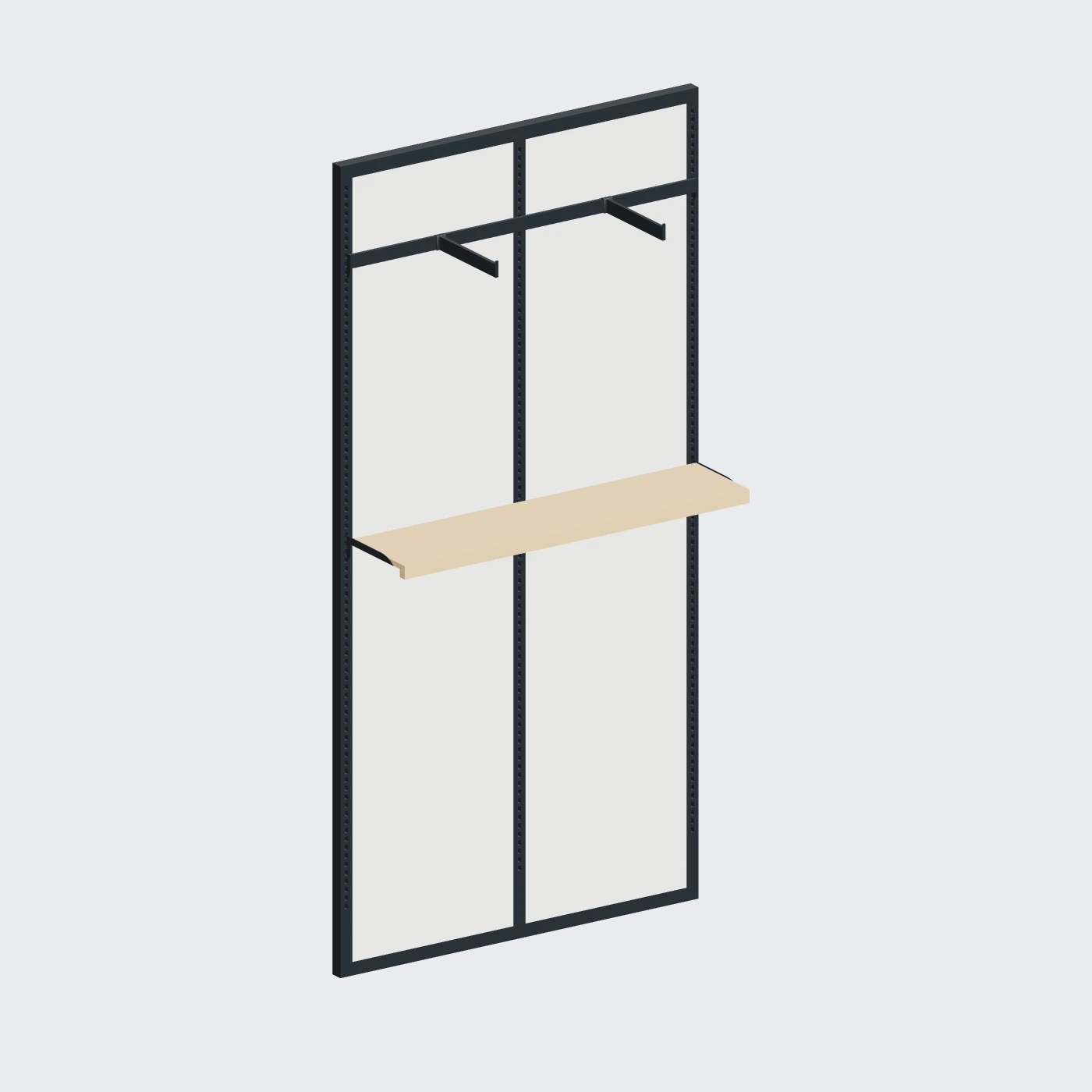 Slim Panel Wall Bay · 1200 — alternate angle