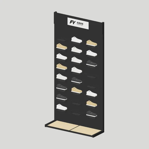 Slotted Shoe Display Panel