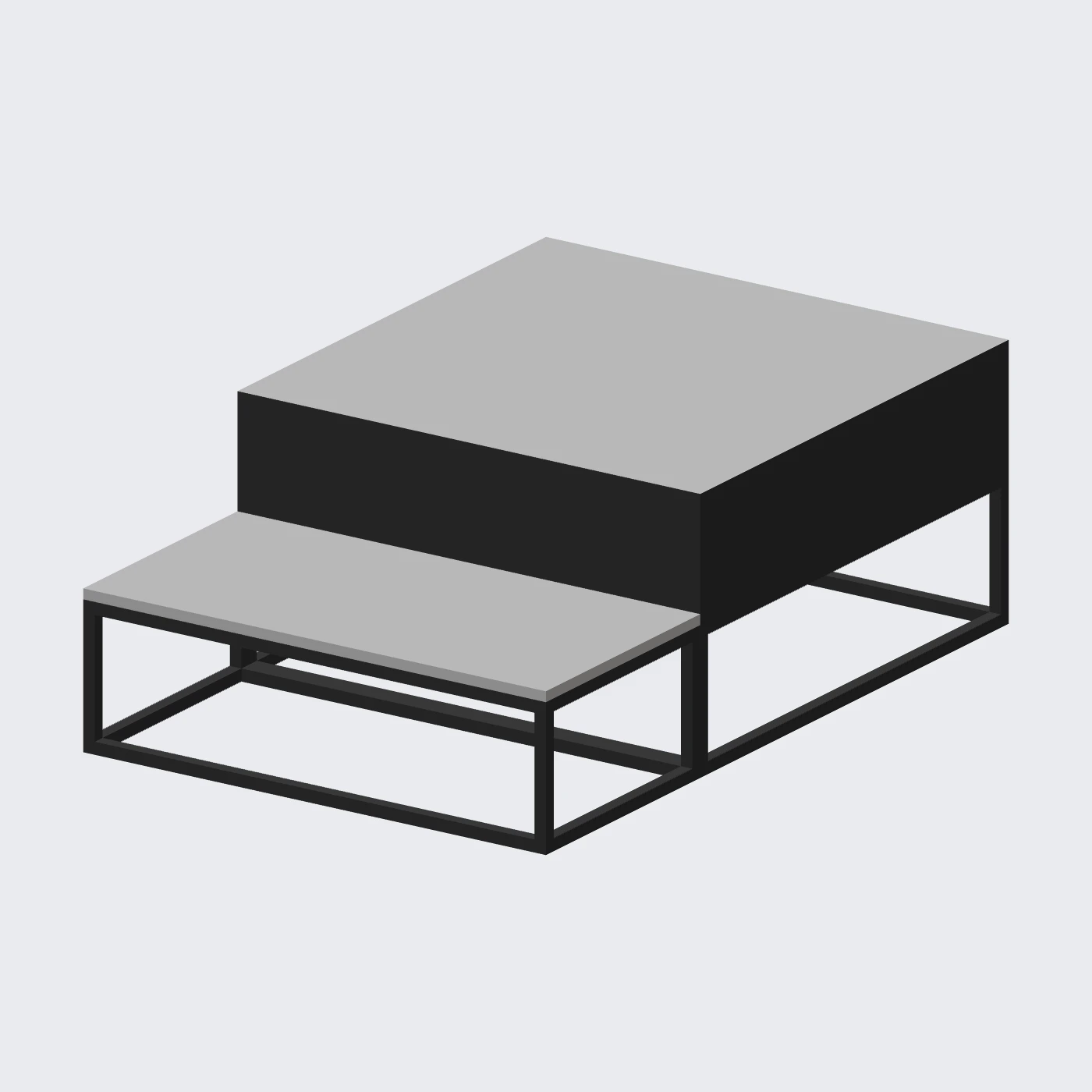 Stepped Mannequin Platform Set