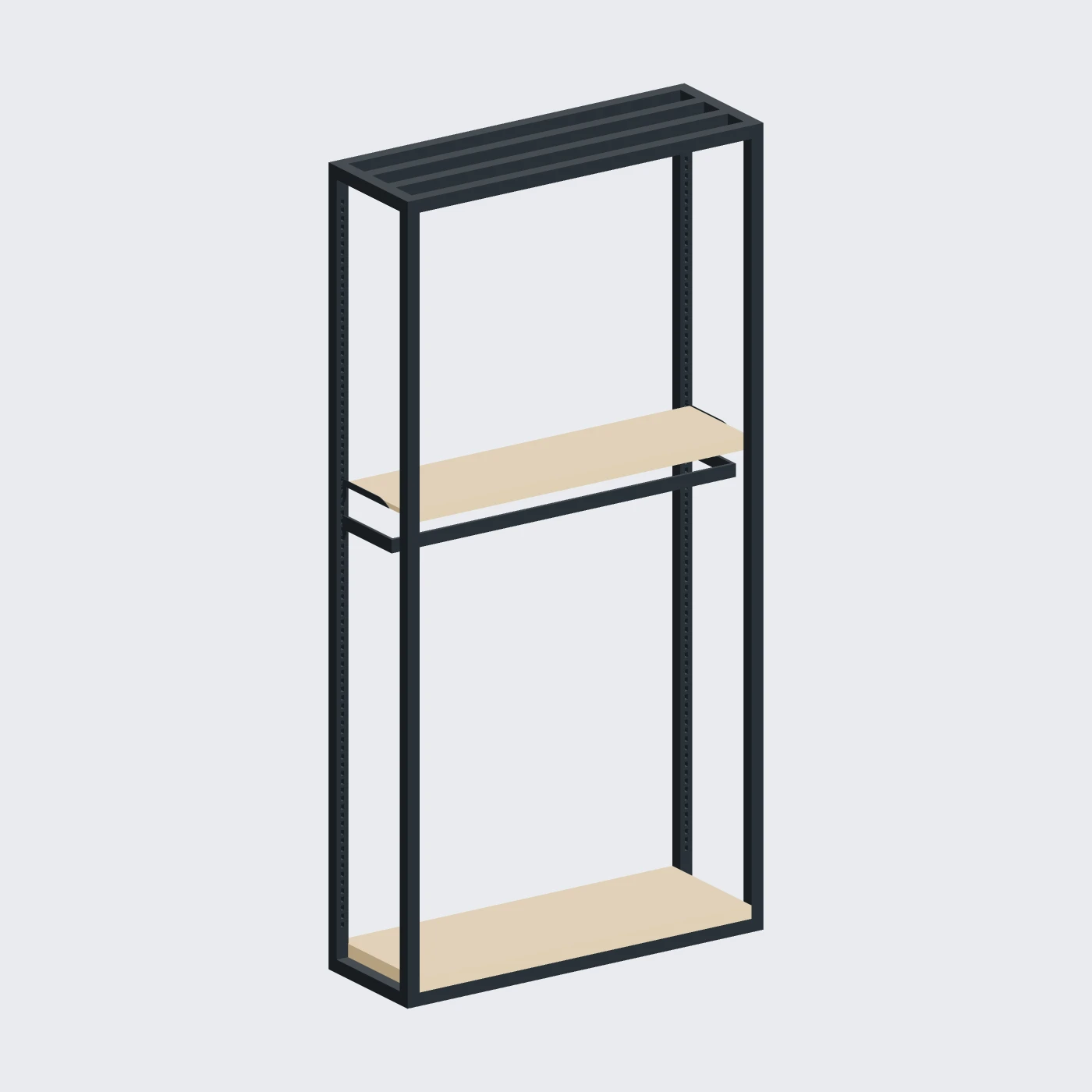Beam-Top Wall Bay · Wide — alternate angle