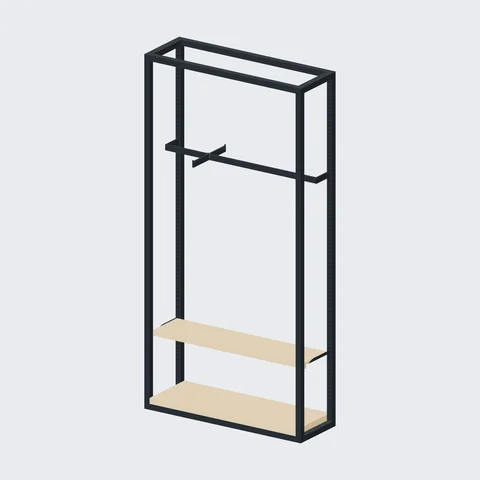 Frame Wall Bay · H2400
