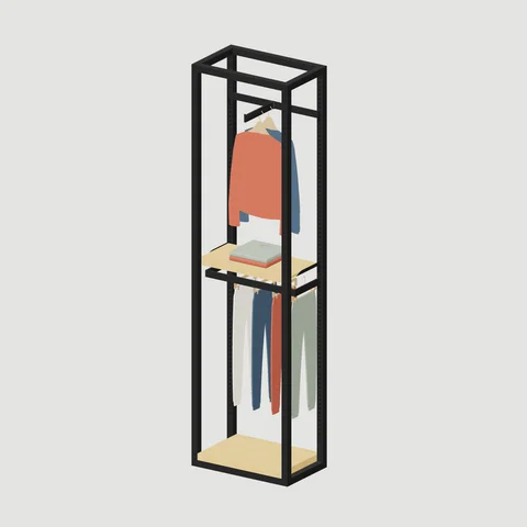 Freestanding Clothing Rack · 650