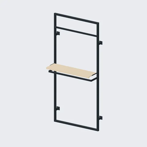 Upright Wall Bay · Wide