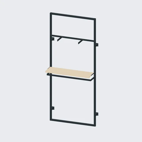 Tall Upright Wall Bay