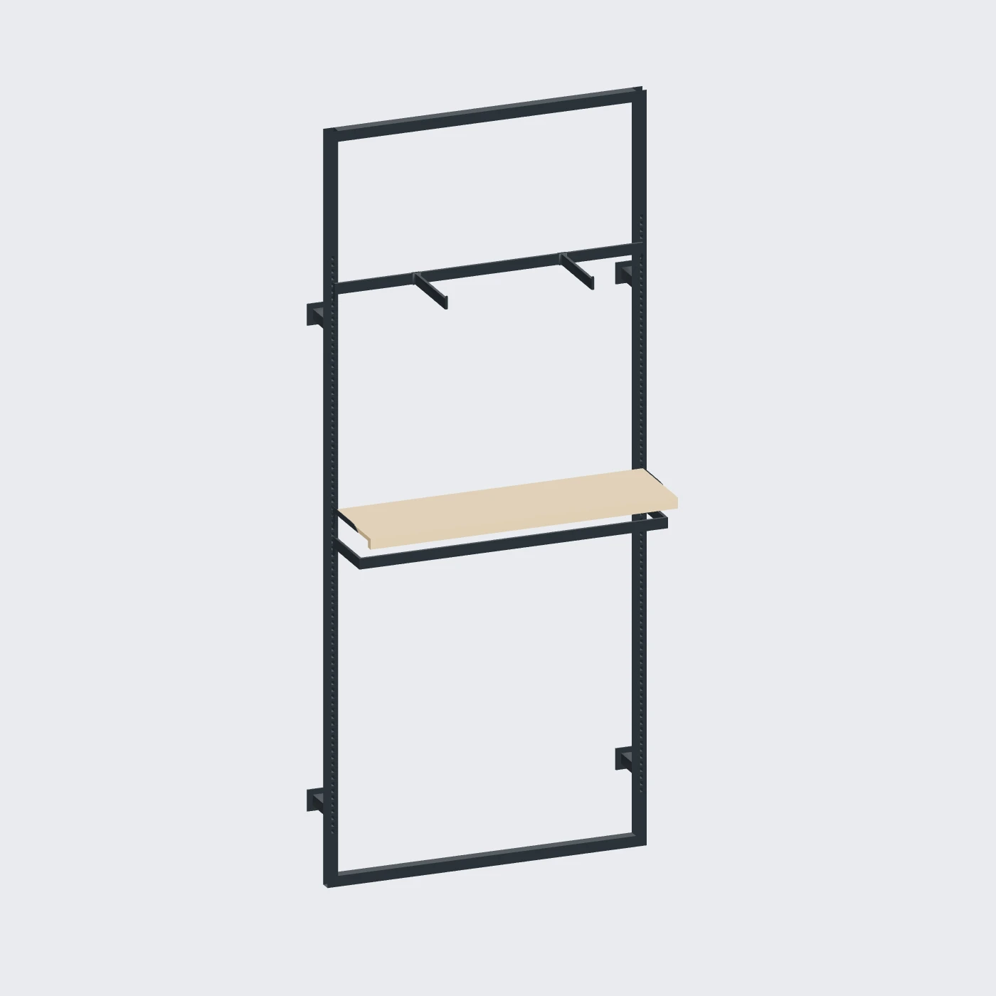 Tall Upright Wall Bay — alternate angle