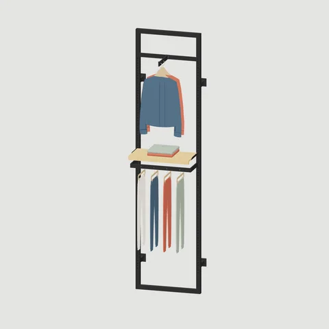 Freestanding Clothing Rack · Slim 690