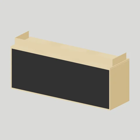 Framed Service Counter · 2400