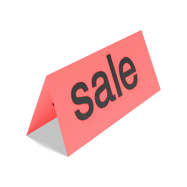 Tabletop sign holder